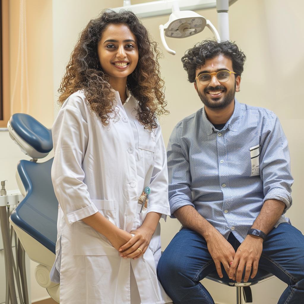 Dentist and Patient